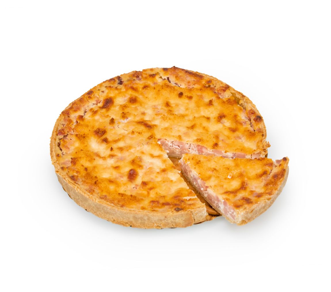 Quiché jamón y queso